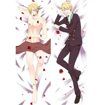 

Anime Pillowcases ONE PIECE Vinsmoke Sanji BL Male Hugging body Dakimakura Otaku Bedding Pillow Case Cover Gift