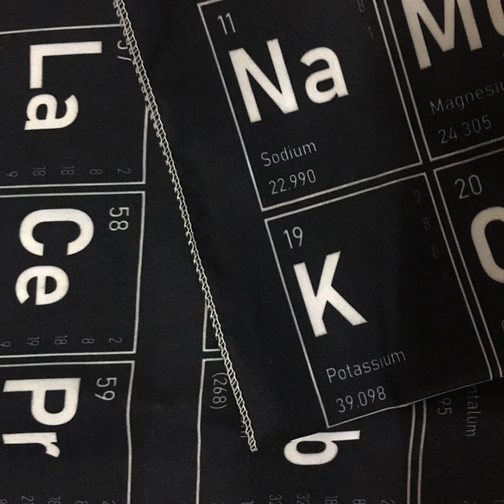 Tapestry Periodic Table of the Elements Chemistry Large Science Wall Hanging Art Canvas Dorm Home Room Decoration