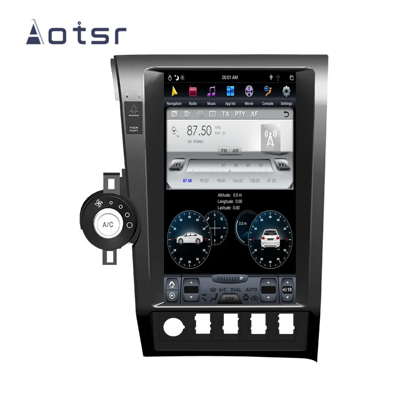 Android 9.0 128GB ROM PX6 Car dvd player GPS Navigation For Toyota tundra Sequoia XK60 2007-2020 head unit stereo radio Carplay
