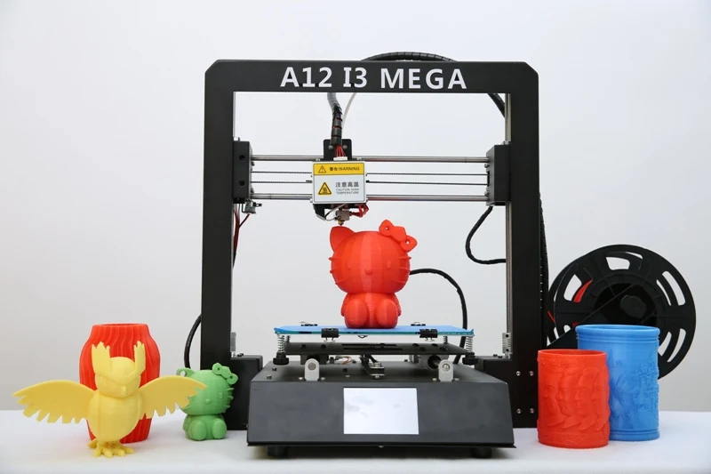 Best 3D Printer A12 Mega Large Plus Size Full Metal TFT Touch Screen 3d Printer High Precision 3D Drucker Impresora Parts