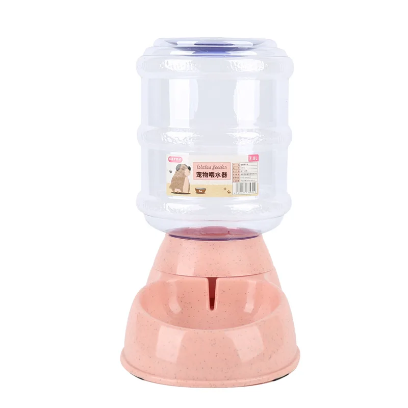 Wate--Pink Автоматическая кормушка для питомца диспенсер для воды кошка для собачьего питья миска кормушка для собак блюдо для кошек Кормление полив поставки - Цвет: Wate--Pink