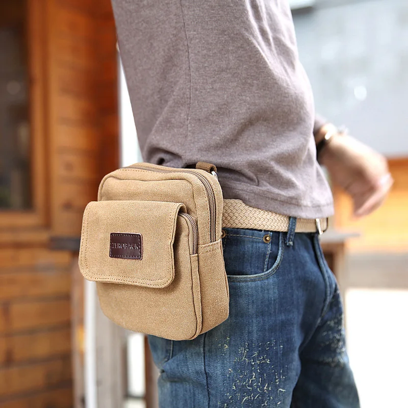 

Japanese-style-Style 2018 New Style Shoulder Bag Shoulder Bag Korean-style Men Trend Casual Wallet Canvas Bag Sports Men's Bag