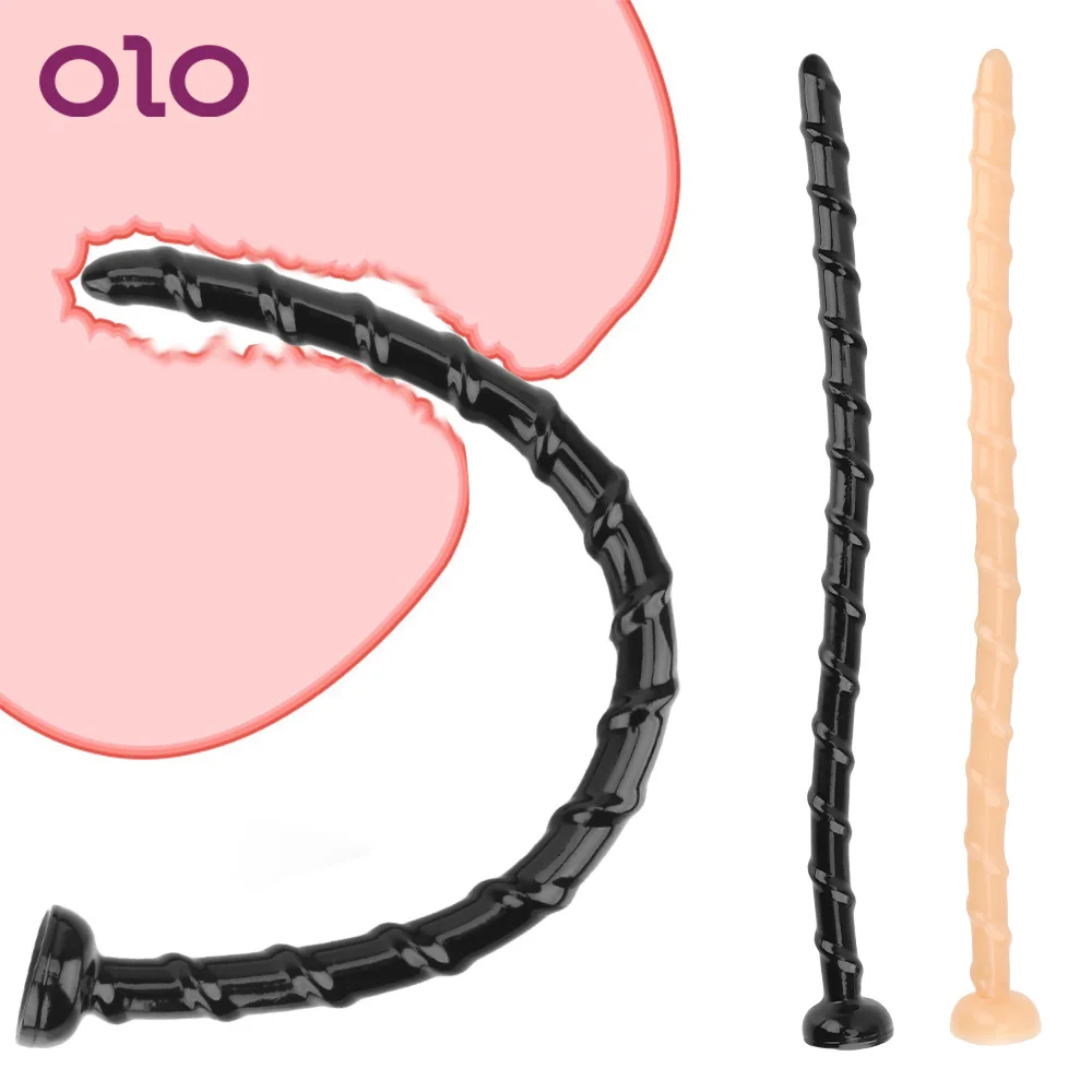 OLO Sex Toys For Woman Men Anus Masturbator Prostata Massage Erotic Long Threaded Anal plug Butt Dilator Expander Beads | Красота и
