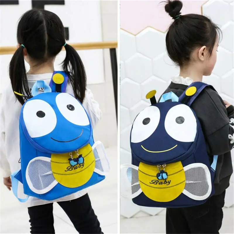 Toddler Kids Boy Girl Cartoon Animal Oxford Backpack Rucksack Nursery School Bag