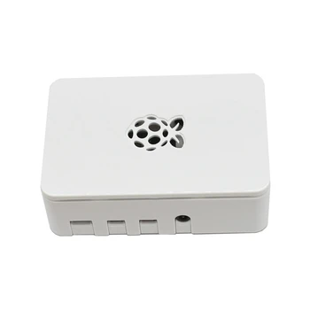 

for Raspberry Pi ABS Case Enclosure Box V4 with Heat Sink for Raspberry Pi 4B