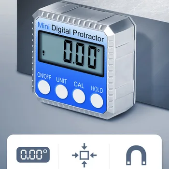 

Magnetic Digital Angle Locator Protractor Mini Digital Protractor Inclinometer Water Proof Level Box