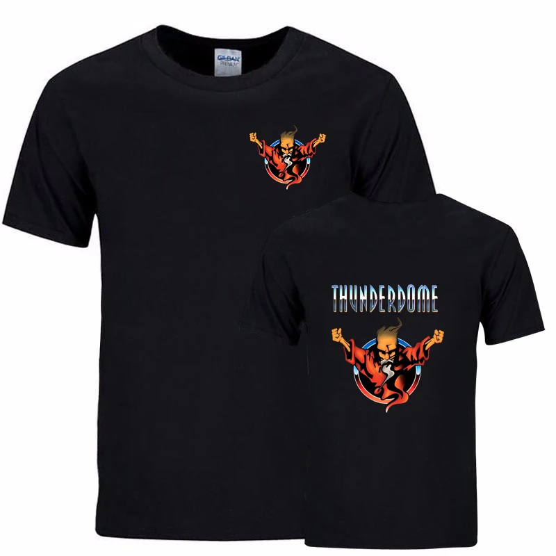 Футболка мужская с принтом Thunderdome Hardcore оригинальная серийная тенниска Модный