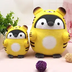 Ins японский мультфильм Аниме чучело Плюшевые игрушки положительный энергетический Пингвин милый тигр плюшевые куклы игрушечные эльфы для