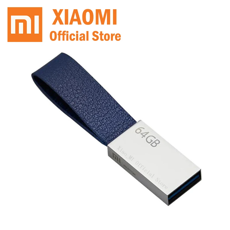 

Xiaomi U Disk 64GB USB3.0 Memory Stick Metal Flash Drives For PC Laptop High-Speed Transmission Design Easy To Carry Metal Body