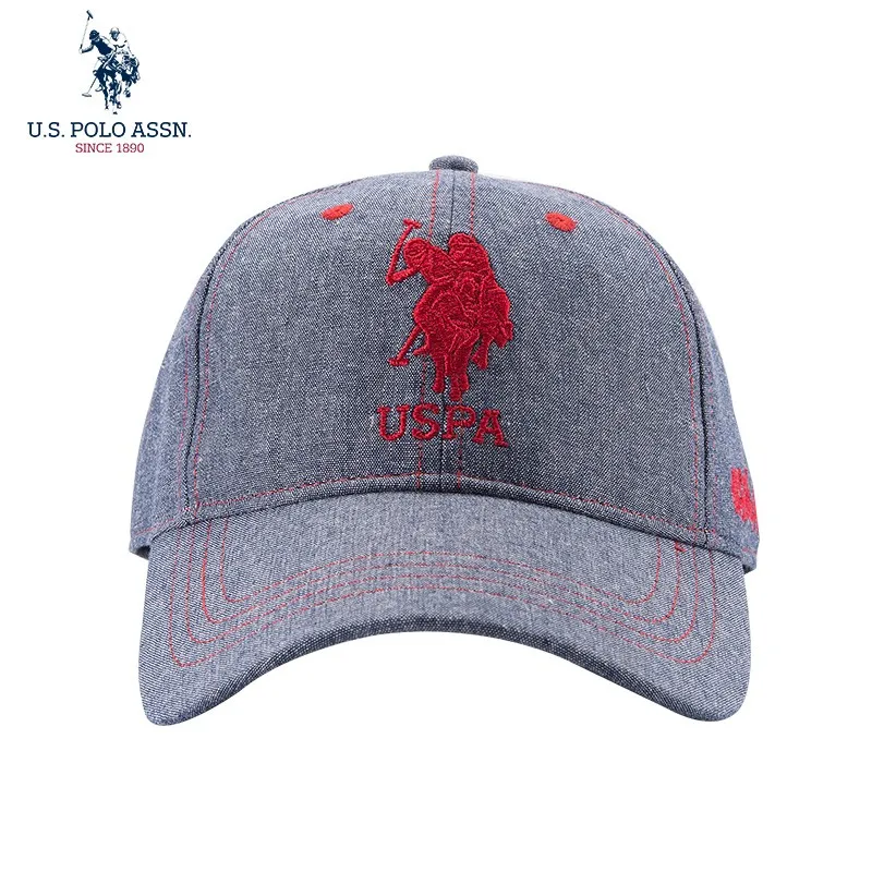 U.s. Polo Assn.2021 New Couple Baseball Caps Fashion  Embroidery Standard Cotton Adjustable Hats For Men And Women