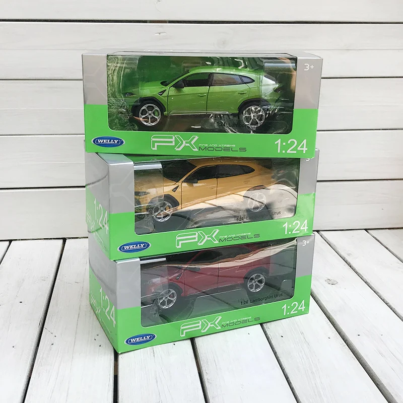 Welly 1:24 Lamborghini Urus белый автомобильный брелок для автомобильных ключей