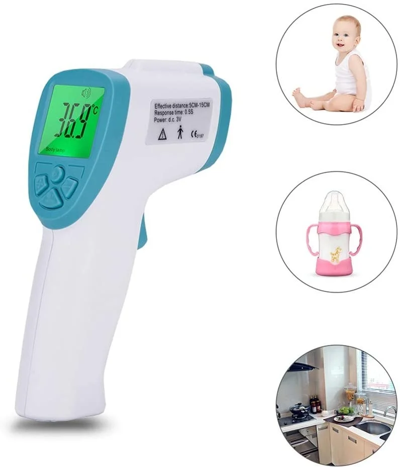 

Digital Front Infrared Thermometer Yinrunx IR Laser Thermometer Non-Contact Digital Temperature for Baby Kids