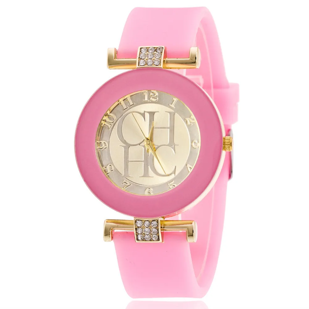 Лидер продаж relogio feminino erkek коль saati reloj mujer наручные часы для женщин цветок с принтом, из силикона кварцевые часы женские часы