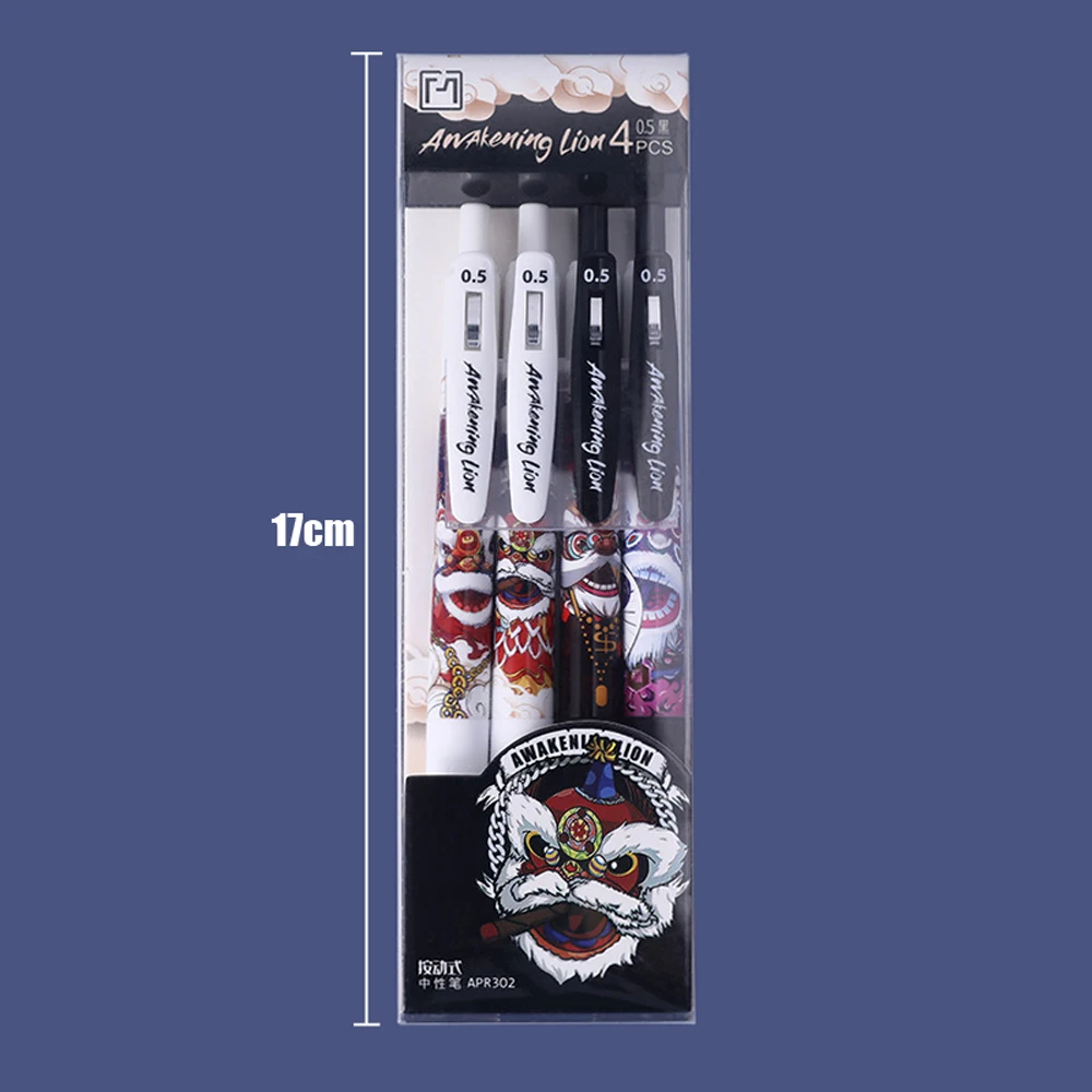 4Pcs Luxury Push Ballpoint Pen Classical Trend Style Rollerball Pen with 0.5mm Black Ink Refill Gel School Office Supplies Multifunction Ballpoint Pen Multifunctional Pen Gel Pens Ballpoint Pen Ball Point Pen