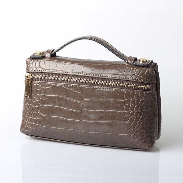 Fashion Designer Handbag Ostrich Pattern Portable Bag Clutch Bag 2022 Lady Hand Bag Purse Make Up Bag Trend Bag