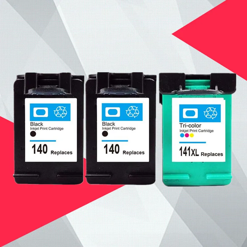 2BK 1COLOR Совместимый картридж с чернилами для hp 140 141 для hp 140 C4583 C4283 C4483 C5283 D5363 с чернилами hp Deskjet D4263 D4363 C4480 принтер - Цвет: 2BK 1COLOR