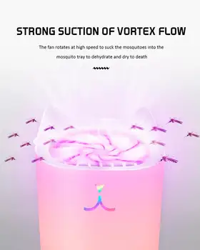 

Cat Shape UV Led Mosquito Killer Lamp Anti Mosquito Killer Night Light Fly Pest Repeller Device Insect Trap Lamp Killer