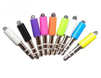 

500pcs/lot 3.5mm Jack Infrared Remote Control for Mobile Phone Smart IR Wireless Remote Control Plug For iPhone