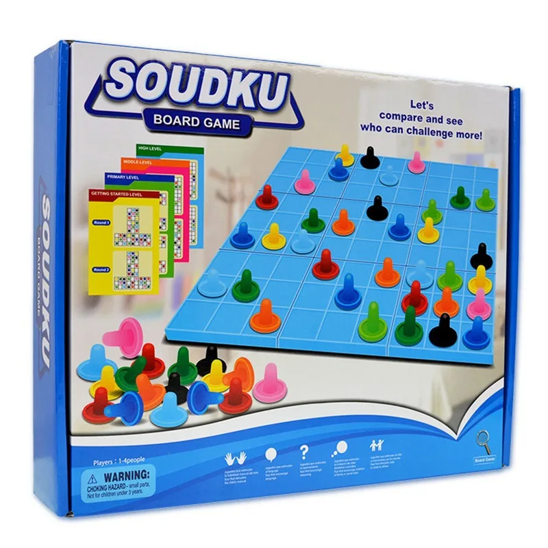

Color Sudoku Game Improve Observation Concentration Reaction Force Parent And Child Interactive Board Game Educational Toy