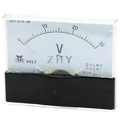 

Measurement Tool Analog Panel Voltmeter AC 0 - 30V Measuring Range