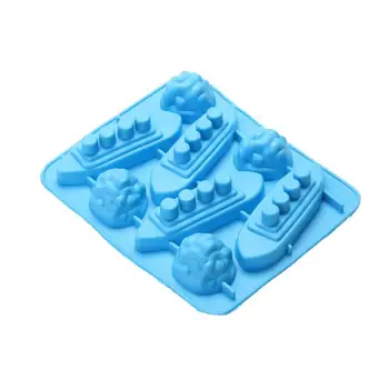 

Titanic Iceberg Shaped Silicone Chocolate Candy Making Mold Tray and Ice Cube Trays Random Color