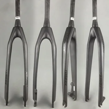 

New Mountain Bicycle Rigid Fork 3K Full Carbon Fiber MTB Bike Disc Brake Front Fork 28.6mm Cone-Shaped Cycling Fork 26/27.5/29ER