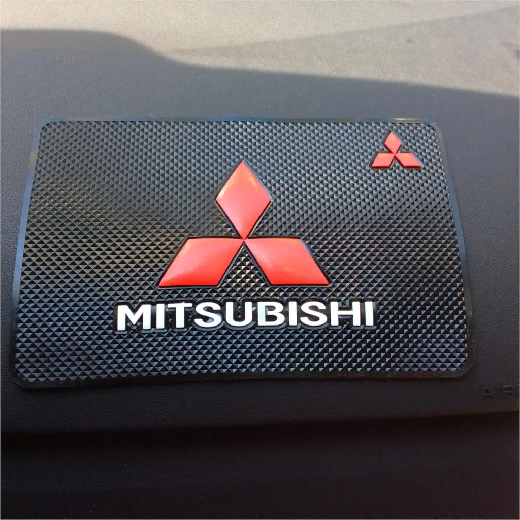 1 шт. автомобильный значок автомобильный коврик для Mitsubishi ASX Outlander EX Pajero lancer l200 galant