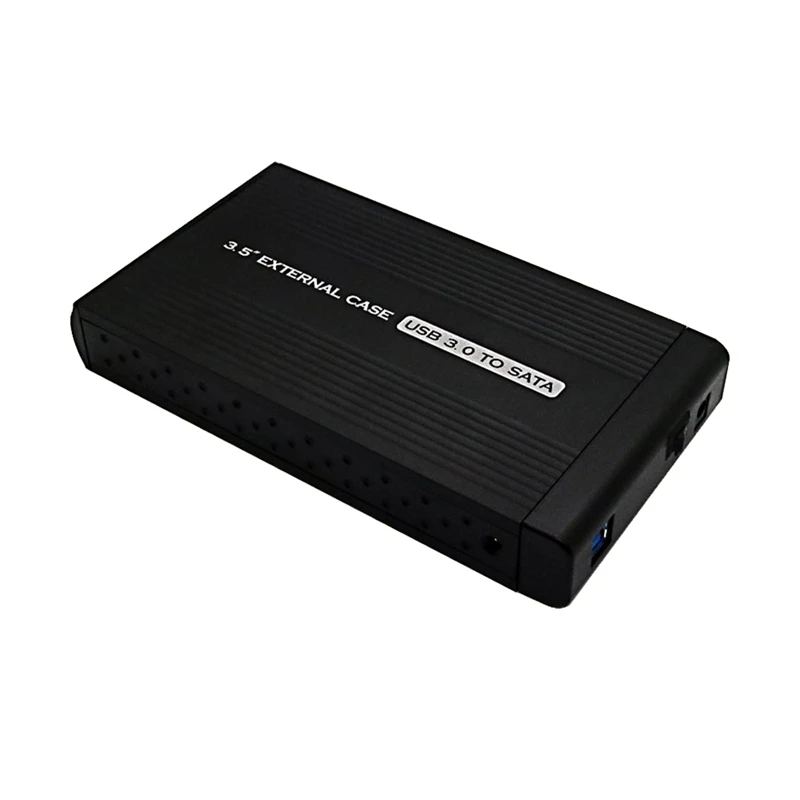 S SKYEE 3,5 дюймовый корпус SSD, HDD USB3.0 для SATA твердотельный жесткий диск чехол для жесткого диска для Windows-черный