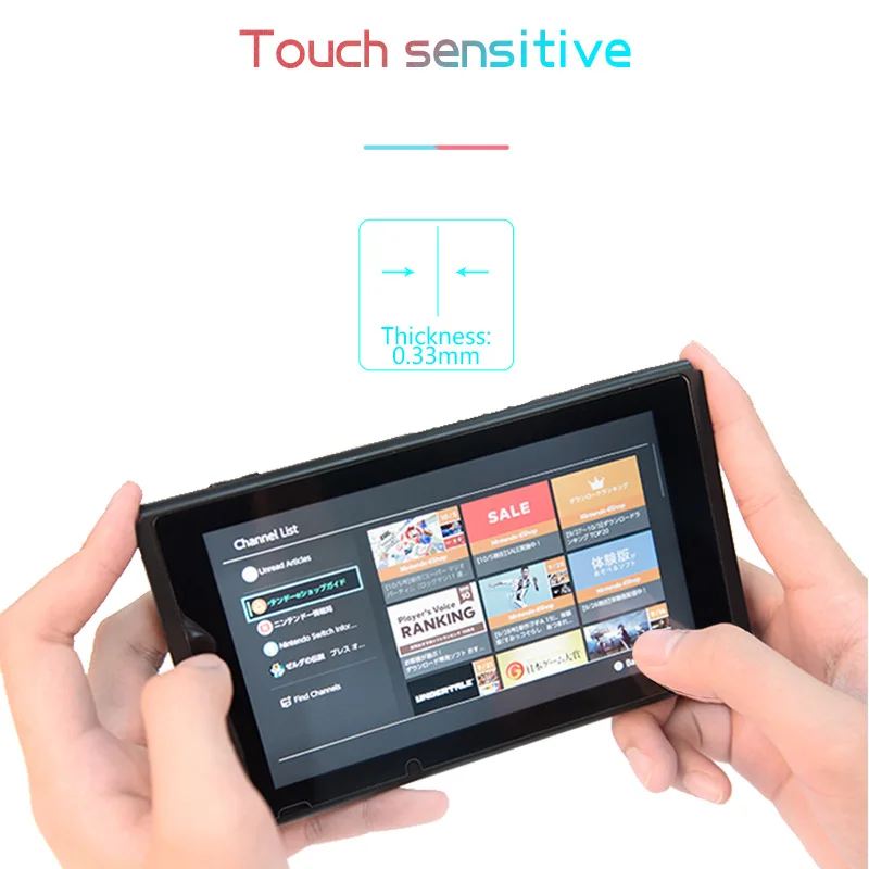 Nintendo Switch закаленное стекло nintendo Switch протектор NS закаленное стекло DIY наклейки Полный экран Взрывозащищенный
