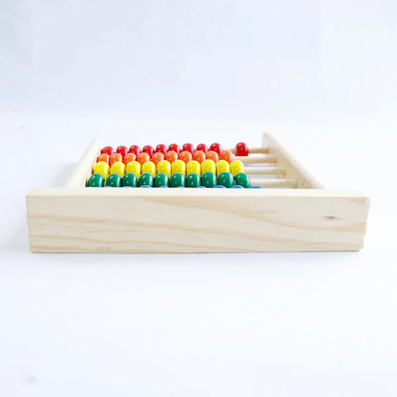 

Educational Toy Mini Wooden Abacus Children Early Math Learning Toy Numbers Counting Calculating Beads Abacus Montessori math
