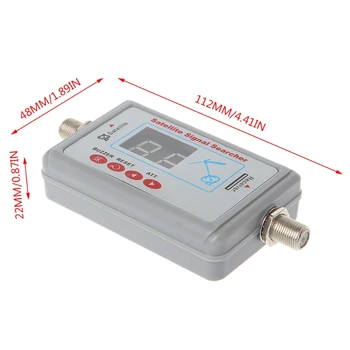 

Digital TV Antenna Satellite Signal Finder Meter Searcher LCD Display SF-95DL
