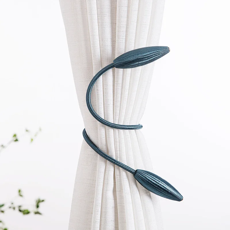 Details about   Modern European Fashion Iron Wire Curtain Tiebacks Curtain Rope Strap Clip AL 