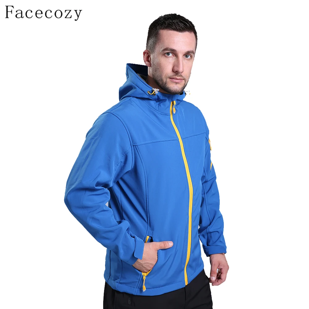 Мужская водонепроницаемая куртка Facecozy для активного отдыха Походов Кемпинга