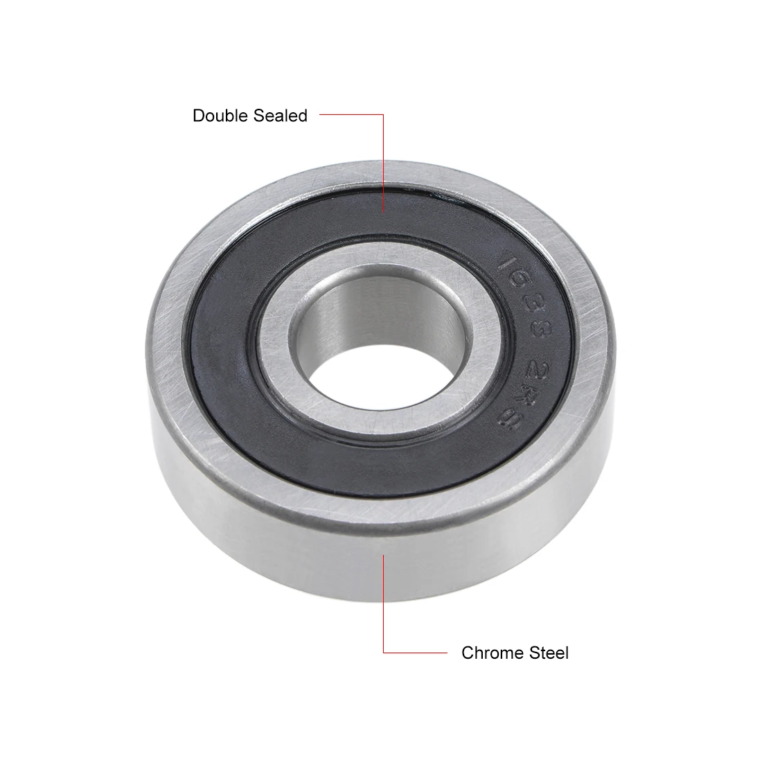 uxcell 1/4" 1/2" 3/8" 9/16" Deep Groove Ball Bearing Shield Sealed Chrome Steel Bearings Rolling Bearings for Micro Motor