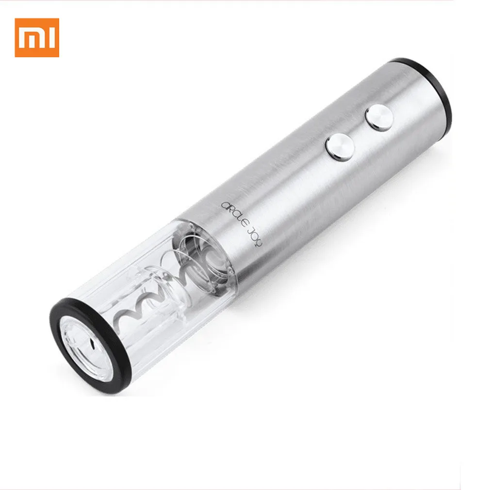4в1 Xiaomi Mijia Circle Joy автоматическая открывалка для бутылок красного вина круглая пробка для вина из нержавеющей стали Электрический штопор подарок
