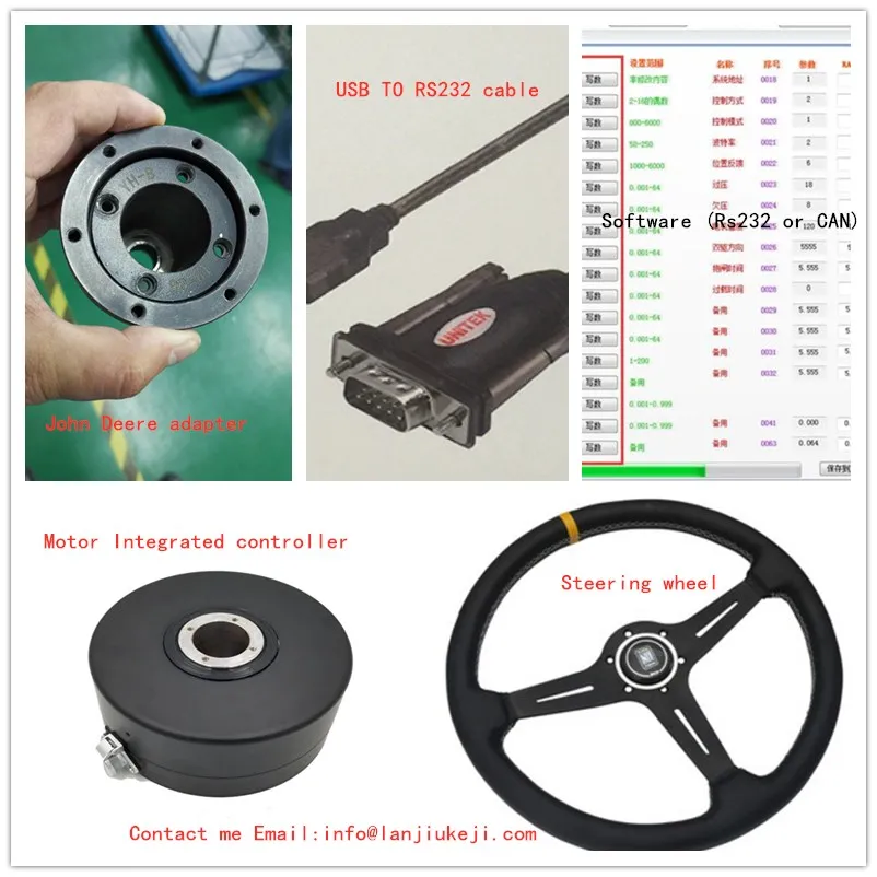 Steering Wheel Steering Motor Bldc Motor12v 100w 100rpm 10n.m Torque