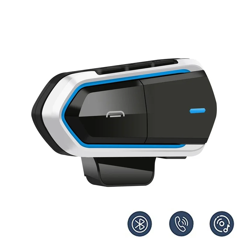 

Helmet Bluetooth Headset Waterproof Wireless Motorcycle Headset FM Handsfree Moto Helmet Headphones Stereo Music Player