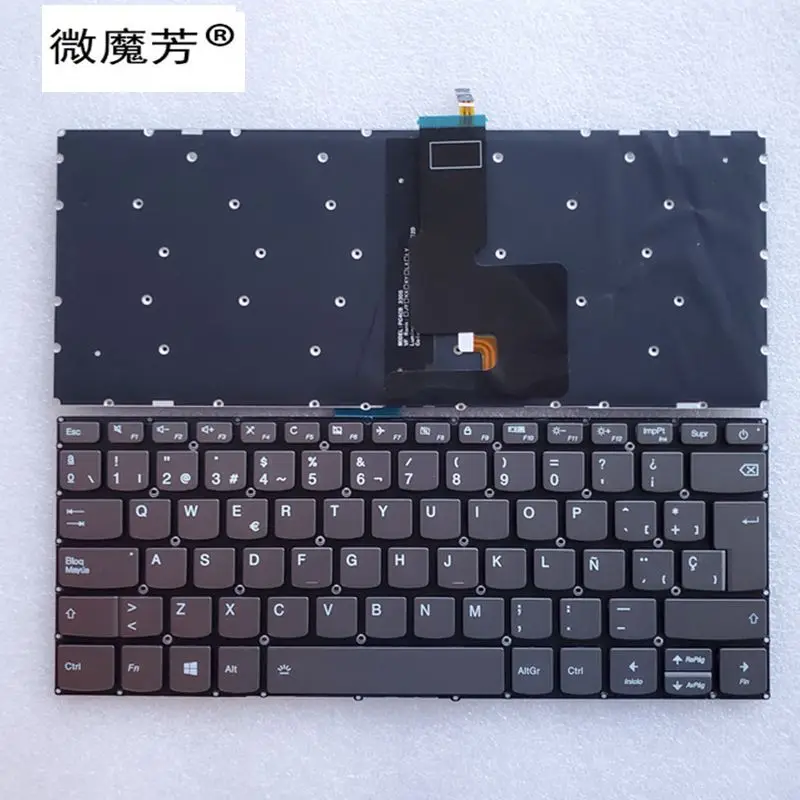Новый Для lenovo IdeaPad 320-14ISK 320-14IKB 120S-14IAP 320S-14IKB 320-14AST 320-14 C340-15IIL C340-15IW испанская