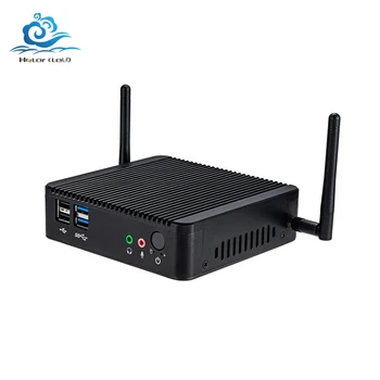 

Fanless Mini PC Dual LAN Celeron J1900 Quad Core Windows 10 Wifi HDMI Household PC HTPC TV BOX Thin Client Mini Computer
