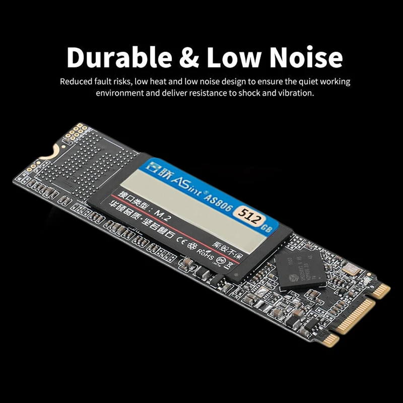 ASint 512GB M.2 PCIE 3,0 NVME SSD твердотельный накопитель для настольных ПК SSD