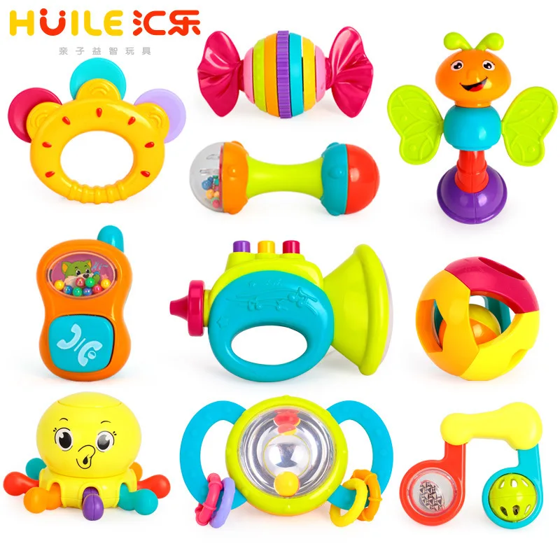 Tianyuan игрушка huile игрушки 939 погремушка Младенцы погремушка детская игрушка 10 подарочная коробка