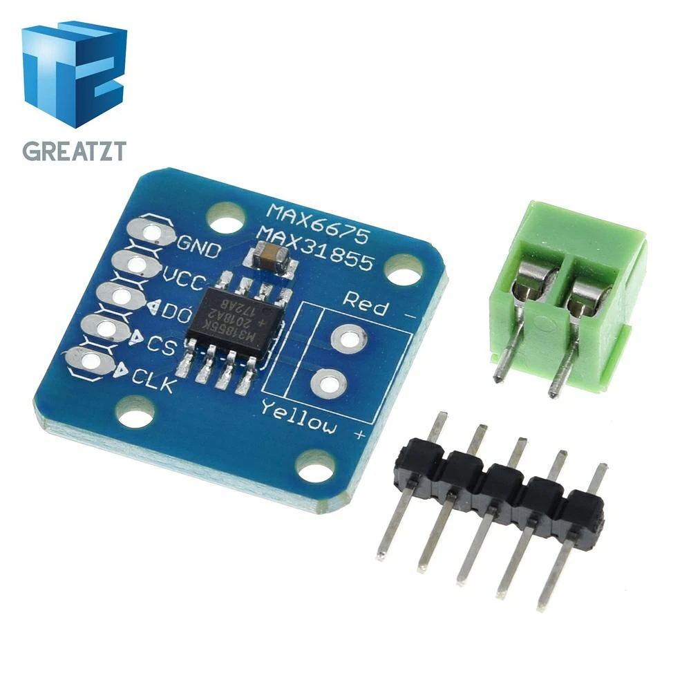 GREATZT 1 шт. новый модуль MAX31855 термопара типа K датчик температуры измерения |