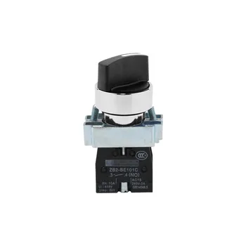 

1pc Rotary Select Selector Switch 600V 10A Short Handle / Long Handle / With Keys 2 Position / 3 Position Momentary / Maintained