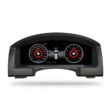 12.3 inch Android 7.1 Car LCD instrument cluster Digital speedometers dashboard for Toyota Land Cruiser 2008-2019
