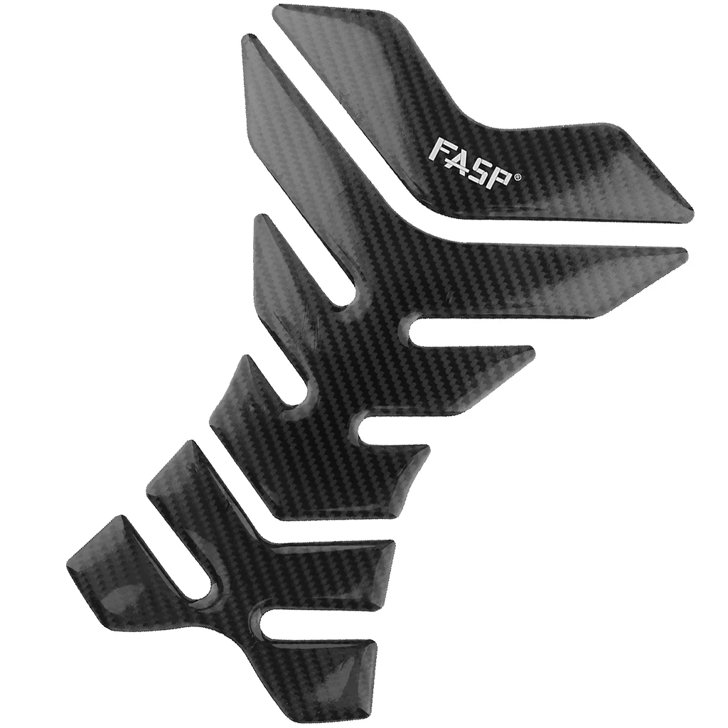 Universal 5D Carbon Fiber Gas Cap Cover Pad Gel Motorcycle Gas Tankpad Motorcycle TanK pad Decal Sticker