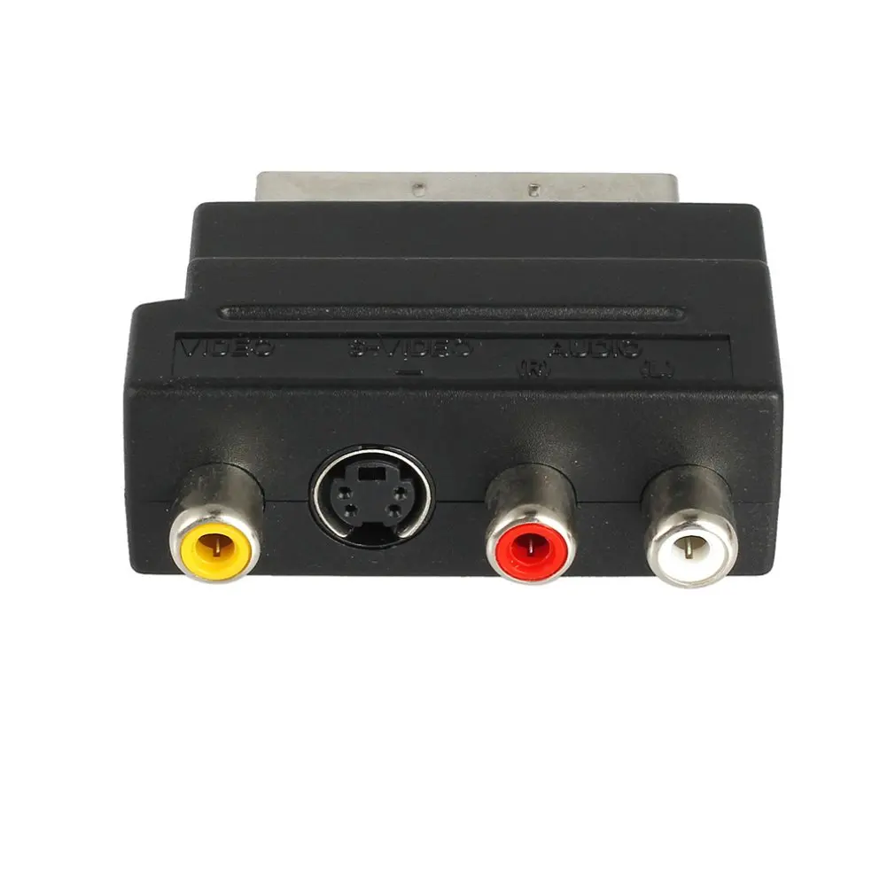 Практичный usb 2,0 Vhs конвертер DVD Захват аудио, видео комплект Scart Rca кабель для Win10 высокой производительности
