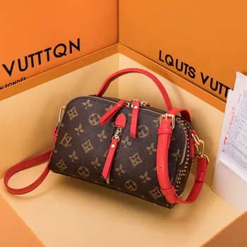 

Cow Leather Small Square Bags for Women New Luxury Handbags Women Bag Designer Lady Party Shoulder Purse and Handbag Louis Brand