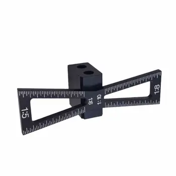 

Swallow Tail Dovetail Marker Guide Gauge Hand Cut Wood Joint Tool Scale Template