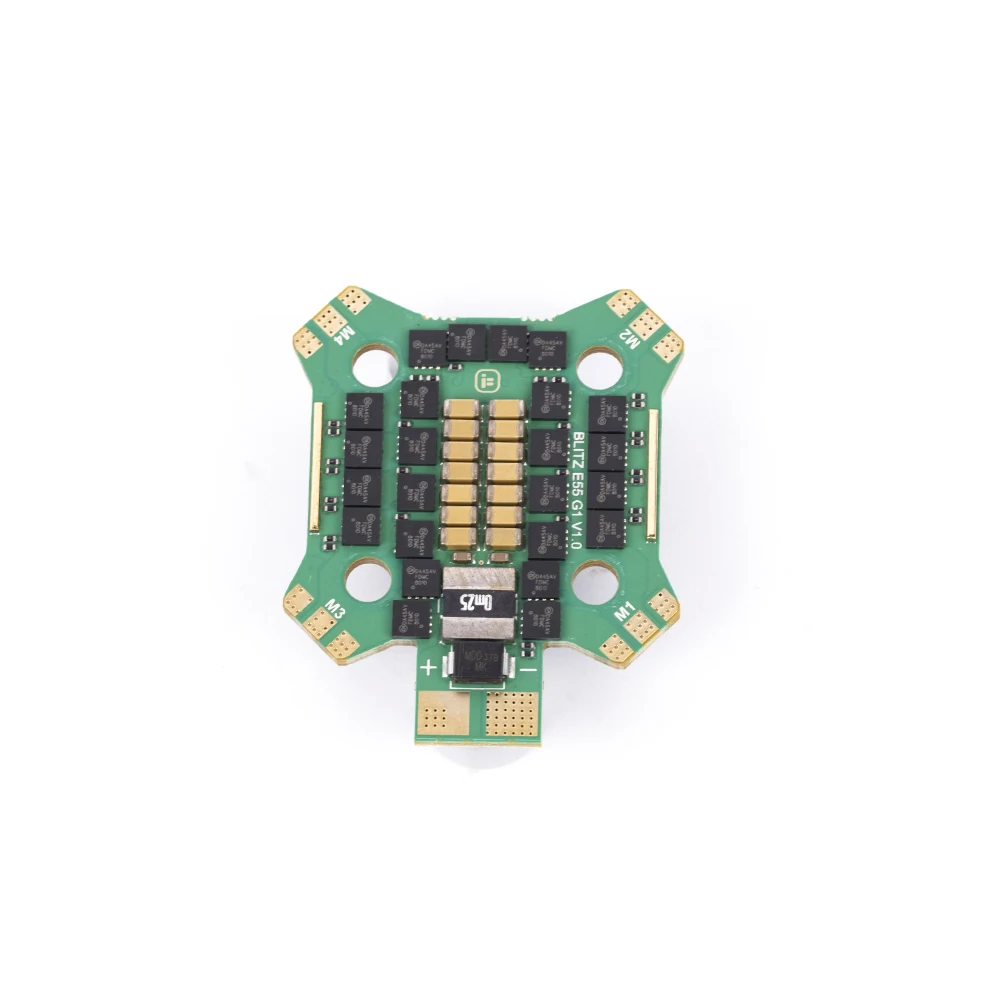 Электронный регулятор скорости iFlight BLITZ E55 55A ESC Mini 4 в 1 2-6S 20*20 мм/Φ мм для гоночного
