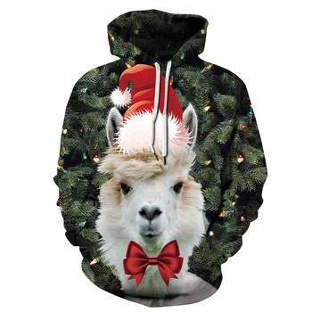 

2020 Hot Cute Sheep Print Hooded Clothes Autumn Winter Fashion Harajuku Loose Men Women Hoodies Sweatshirts Casual Long Sleeve